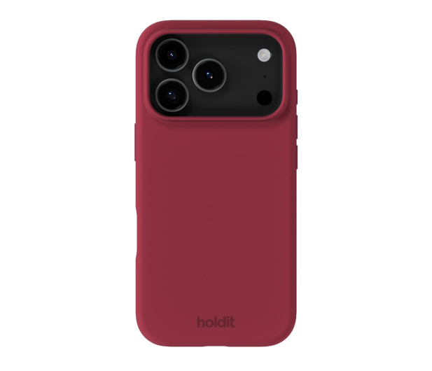 Holdit Silicone Case iPhone 17 Pro Red Velvet - 1361717 - zdjęcie